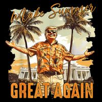 Retro 90's Make Summer Great Again Retro Trump Summer Sweatshirt