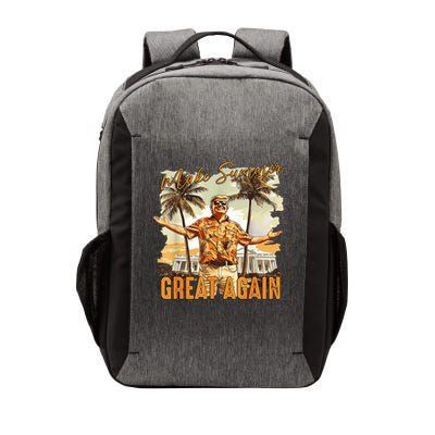 Retro 90's Make Summer Great Again Retro Trump Summer Vector Backpack