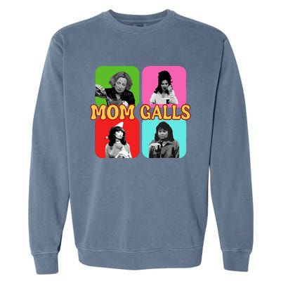 Retro 90S Mom MotherS Day Gift Vintage Trendy Mama Garment-Dyed Sweatshirt