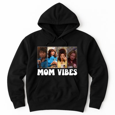 Retro 90’S Mom Vibes Funny Mom Life MotherS Day 2024 Hoodie