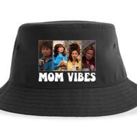 Retro 90’S Mom Vibes Funny Mom Life MotherS Day 2024 Sustainable Bucket Hat
