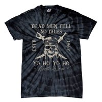 Retro 90s Pirates Of The Caribbean Yo Ho A Pirates Life Tie-Dye T-Shirt