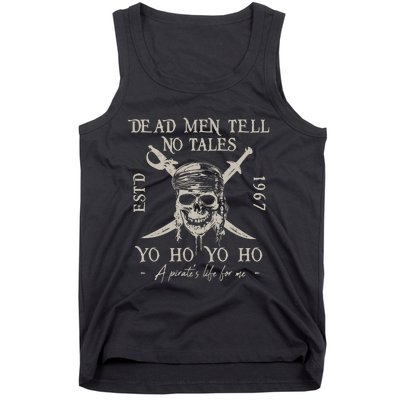 Retro 90s Pirates Of The Caribbean Yo Ho A Pirates Life Tank Top