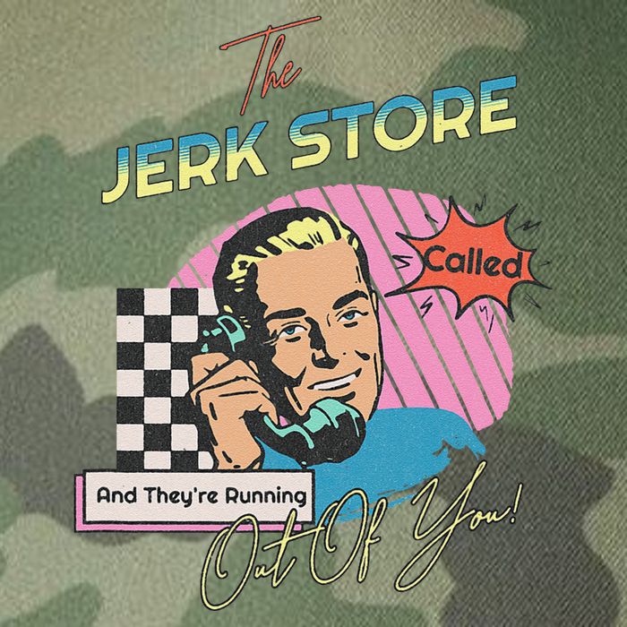 Retro 90s Sitcom The Jerk Store Called Tv Episode Legacy Tie Dye Trucker Hat