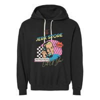 Retro 90s Sitcom The Jerk Store Called Tv Episode Garment-Dyed Fleece Hoodie