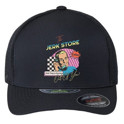 Retro 90s Sitcom The Jerk Store Called Tv Episode Flexfit Unipanel Trucker Cap