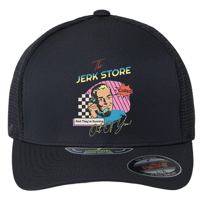 Retro 90s Sitcom The Jerk Store Called Tv Episode Flexfit Unipanel Trucker Cap