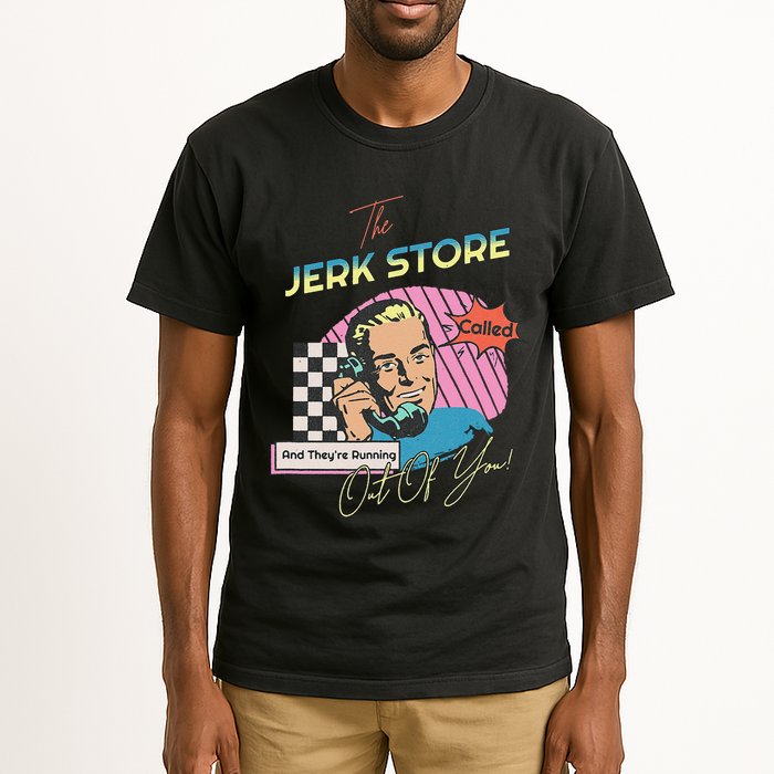 Retro 90s Sitcom The Jerk Store Called Tv Episode Tall T-Shirt