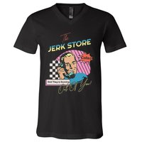 Retro 90s Sitcom The Jerk Store Called Tv Episode V-Neck T-Shirt
