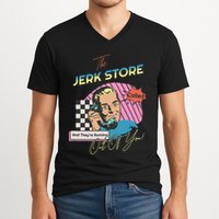 Retro 90s Sitcom The Jerk Store Called Tv Episode V-Neck T-Shirt