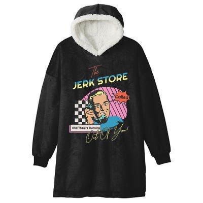 Retro 90s Sitcom The Jerk Store Called Tv Episode Hooded Wearable Blanket