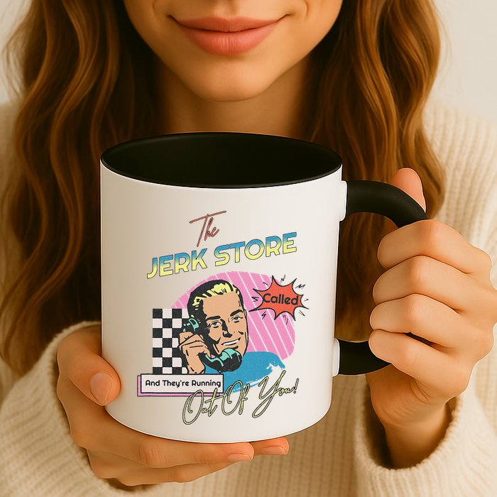Retro 90s Sitcom The Jerk Store Called Tv Episode Mug