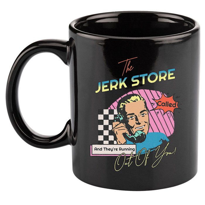 Retro 90s Sitcom The Jerk Store Called Tv Episode 11oz C Handle Ceramic Mug