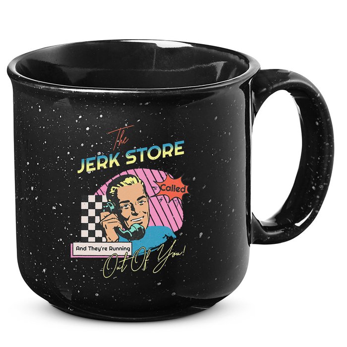 Retro 90s Sitcom The Jerk Store Called Tv Episode 15oz Campfire Ceramic Mug