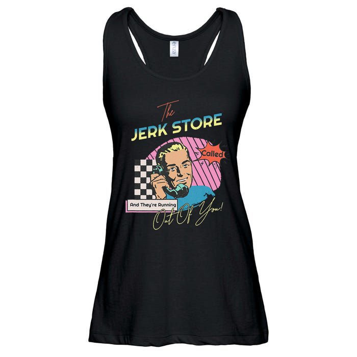 Retro 90s Sitcom The Jerk Store Called Tv Episode Ladies Essential Flowy Tank