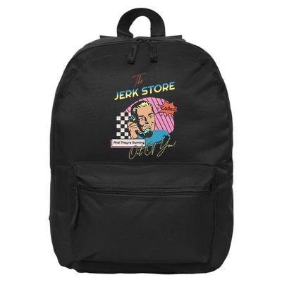 Retro 90s Sitcom The Jerk Store Called Tv Episode 16 in Basic Backpack