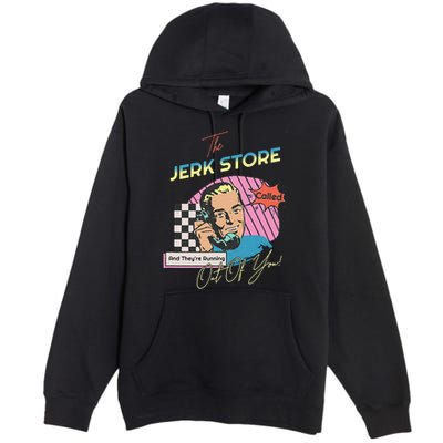 Retro 90s Sitcom The Jerk Store Called Tv Episode Premium Pullover Hoodie