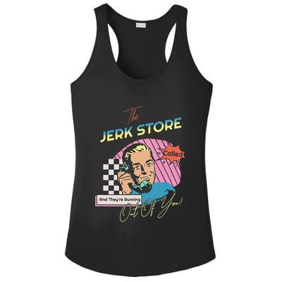 Retro 90s Sitcom The Jerk Store Called Tv Episode Ladies PosiCharge Competitor Racerback Tank