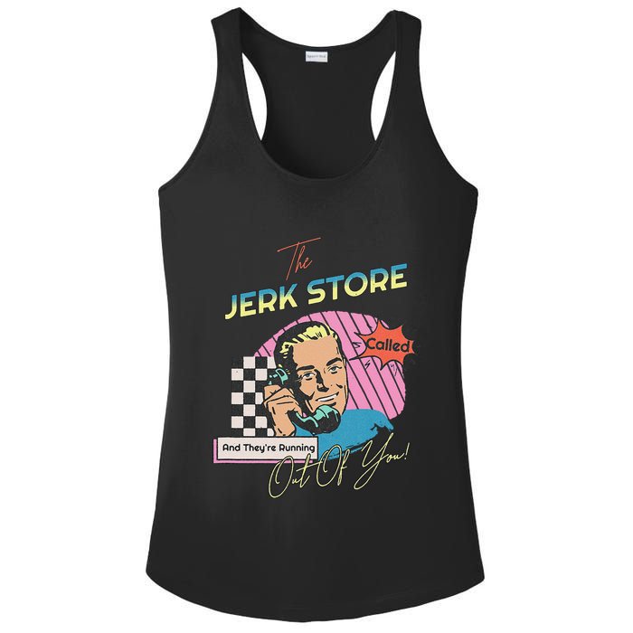 Retro 90s Sitcom The Jerk Store Called Tv Episode Ladies PosiCharge Competitor Racerback Tank