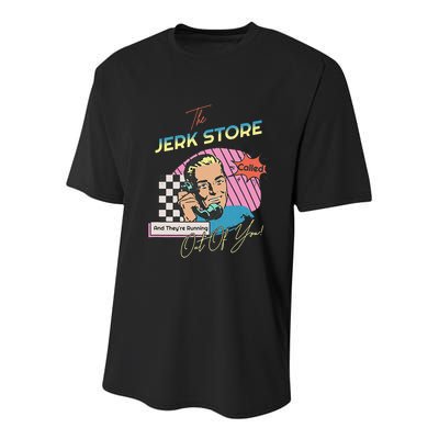 Retro 90s Sitcom The Jerk Store Called Tv Episode Youth Performance Sprint T-Shirt