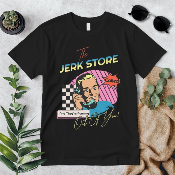 Retro 90s Sitcom The Jerk Store Called Tv Episode Premium T-Shirt