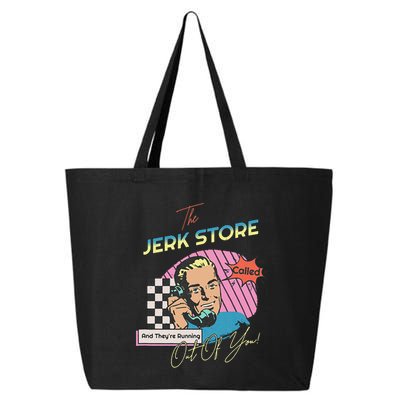 Retro 90s Sitcom The Jerk Store Called Tv Episode 25L Jumbo Tote