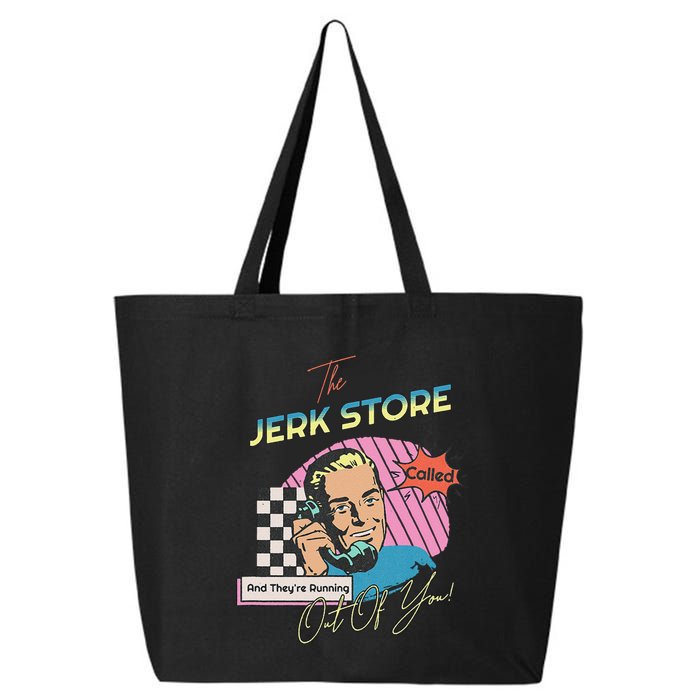 Retro 90s Sitcom The Jerk Store Called Tv Episode 25L Jumbo Tote
