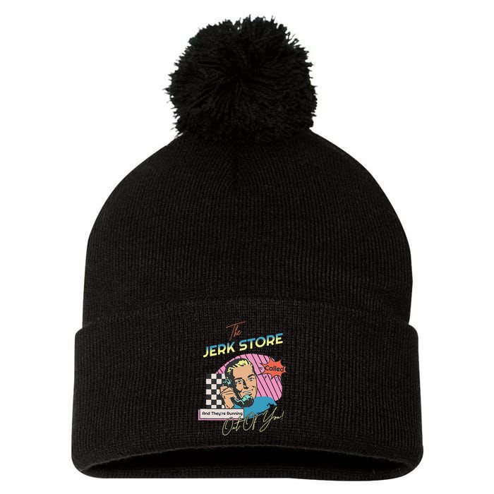Retro 90s Sitcom The Jerk Store Called Tv Episode Pom Pom 12in Knit Beanie