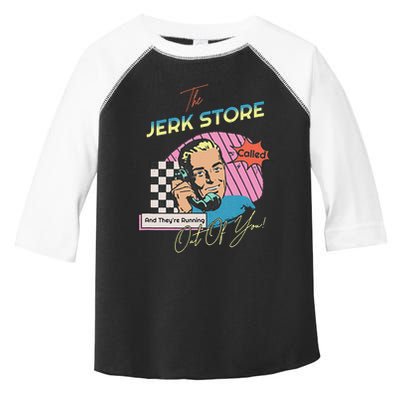 Retro 90s Sitcom The Jerk Store Called Tv Episode Toddler Fine Jersey T-Shirt