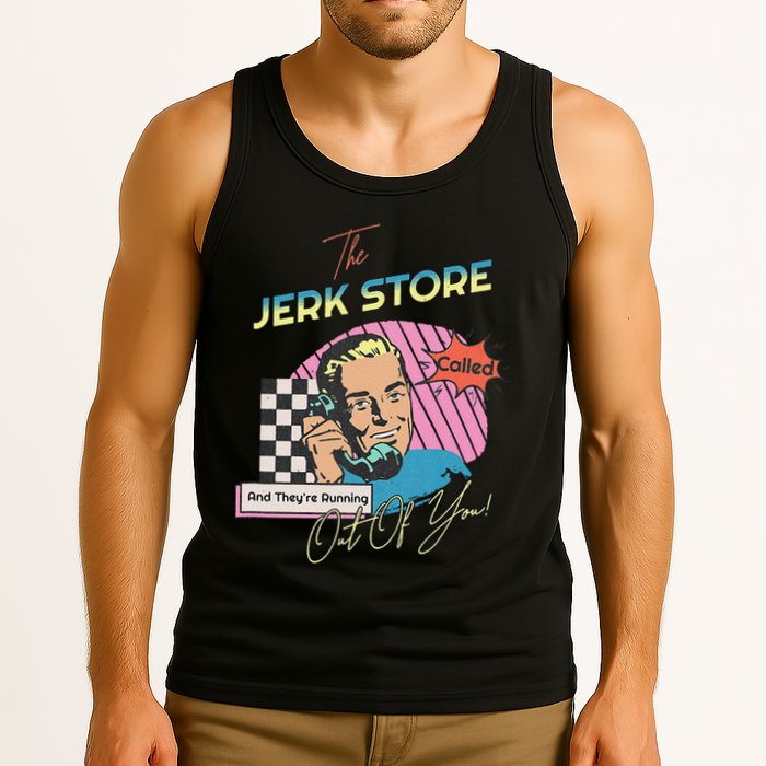 Retro 90s Sitcom The Jerk Store Called Tv Episode Tank Top