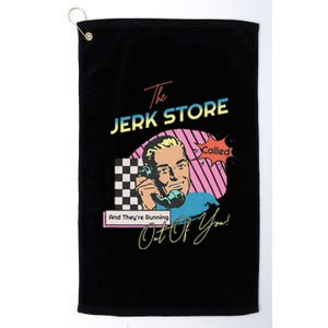 Retro 90s Sitcom The Jerk Store Called Tv Episode Platinum Collection Golf Towel