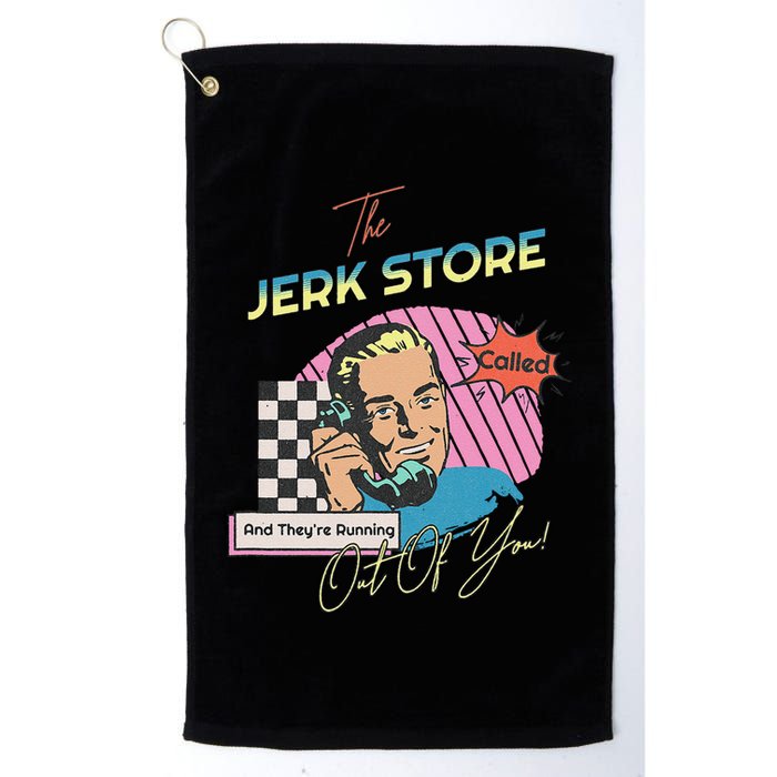 Retro 90s Sitcom The Jerk Store Called Tv Episode Golf Towel