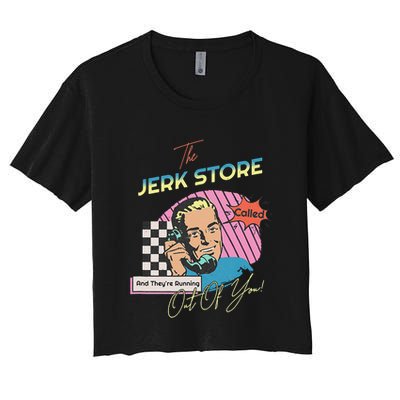 Retro 90s Sitcom The Jerk Store Called Tv Episode Crop Top