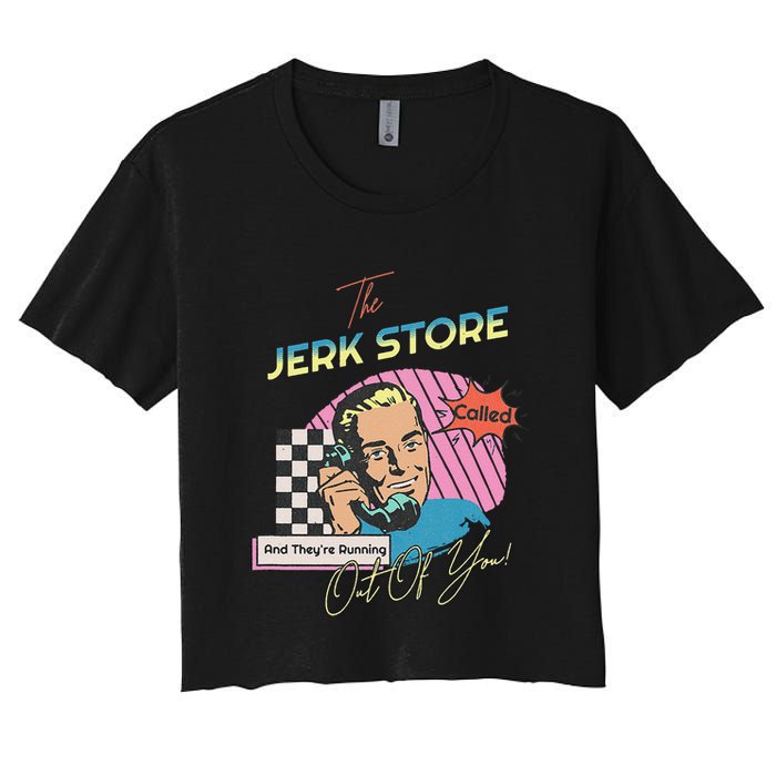 Retro 90s Sitcom The Jerk Store Called Tv Episode Crop Top