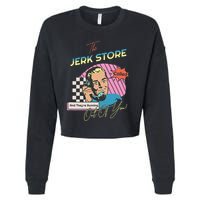 Retro 90s Sitcom The Jerk Store Called Tv Episode Cropped Pullover Crew