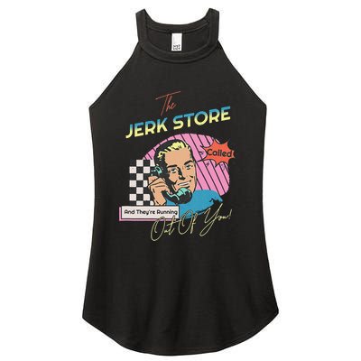 Retro 90s Sitcom The Jerk Store Called Tv Episode Women's Perfect Tri Rocker Tank