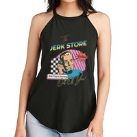 Retro 90s Sitcom The Jerk Store Called Tv Episode Women's Perfect Tri Rocker Tank