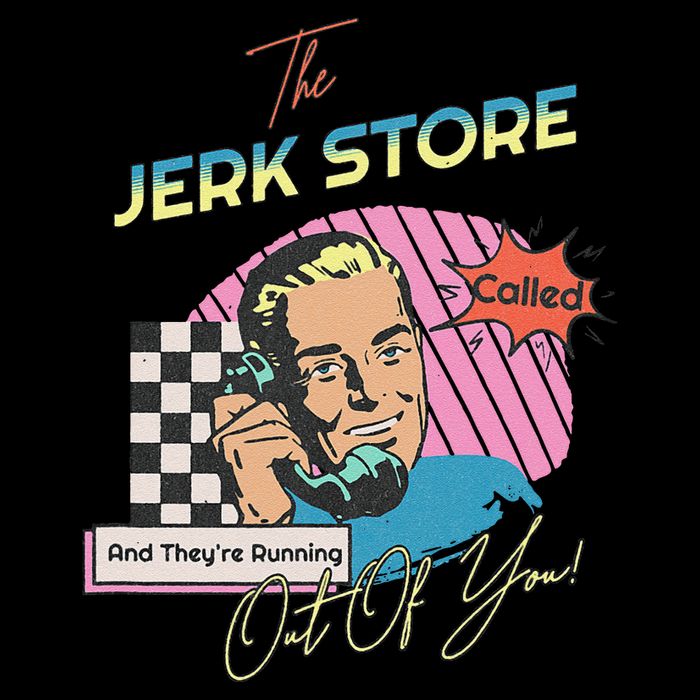 Retro 90s Sitcom The Jerk Store Called Tv Episode Short Acrylic Beanie