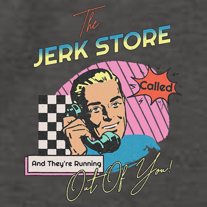 Retro 90s Sitcom The Jerk Store Called Tv Episode Vector Backpack