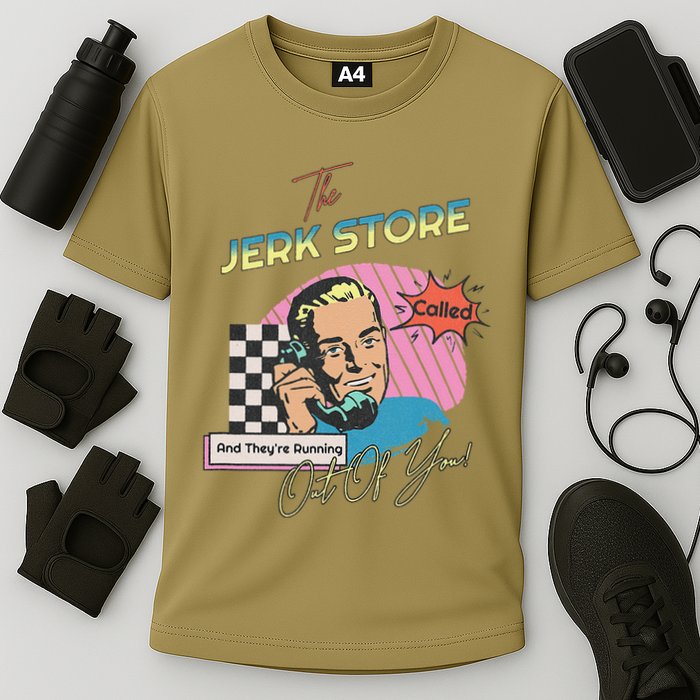 Retro 90s Sitcom The Jerk Store Called Tv Episode Performance Shirt