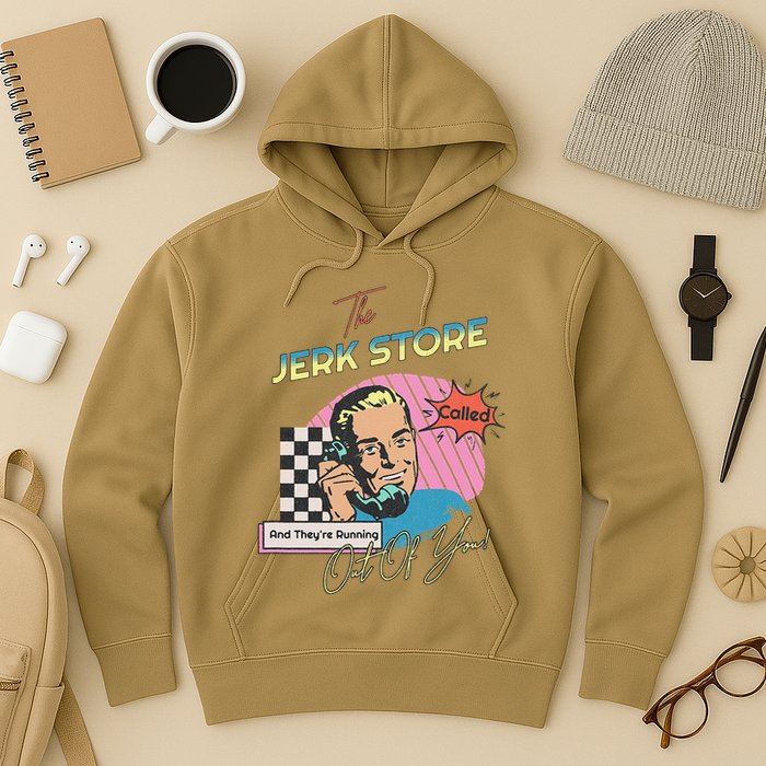 Retro 90s Sitcom The Jerk Store Called Tv Episode Hoodie
