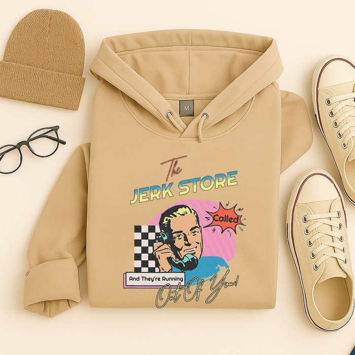 Retro 90s Sitcom The Jerk Store Called Tv Episode Hoodie
