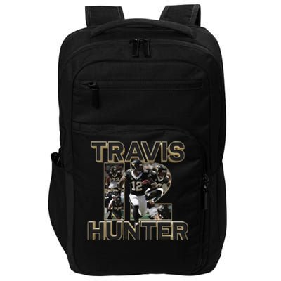 Retro 90s Travis Hunter Funny Graphic Impact Tech Backpack