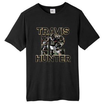 Retro 90s Travis Hunter Funny Graphic Tall Fusion ChromaSoft Performance T-Shirt