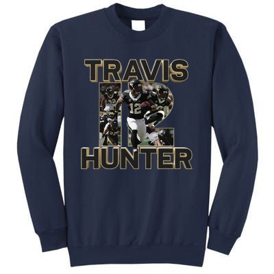 Retro 90s Travis Hunter Funny Graphic Sweatshirt