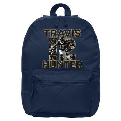 Retro 90s Travis Hunter Funny Graphic 16 in Basic Backpack