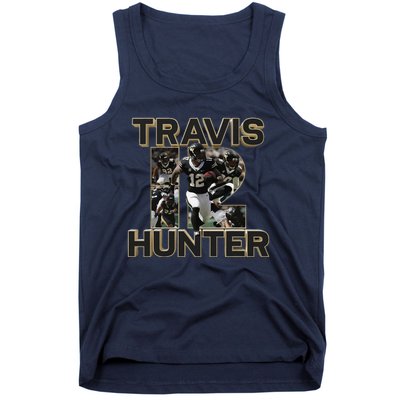 Retro 90s Travis Hunter Funny Graphic Tank Top