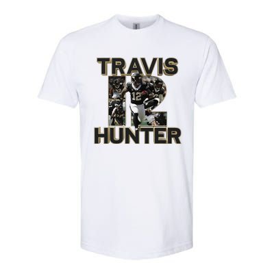 Retro 90s Travis Hunter Funny Graphic Softstyle CVC T-Shirt