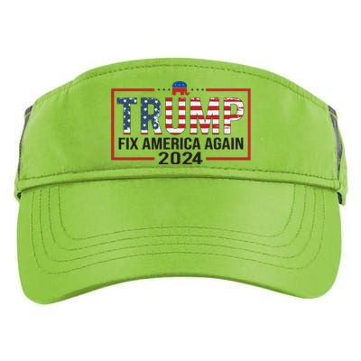 Rejuvenate America 2024 Patriotic Theme Adult Drive Performance Visor