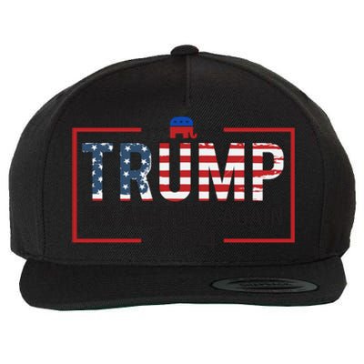 Rejuvenate America 2024 Patriotic Theme Wool Snapback Cap